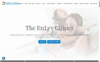 The EnLyv Clinics, Dr. Vivek Bansal, Endocrinology, diabetes website