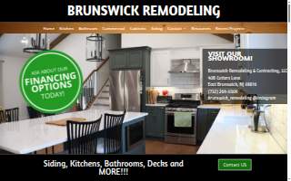 Brunswick Remodeling and contracting website