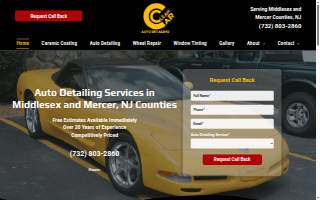Cleancar Auto Detailing website