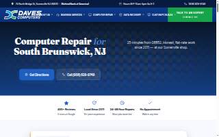 Computer Repair & Data Recovery of South Brunswick website