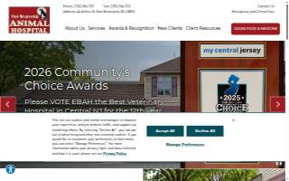 East Brunswick Animal Hospital website