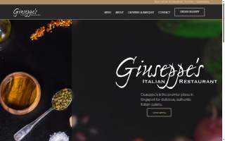 Giuseppe's Italian Eatery website