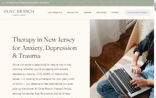 Olive Branch Therapy Group website