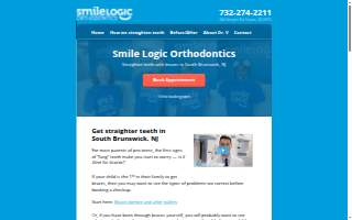 Smile Logic Orthodontics website