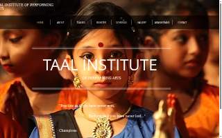 Taal Institute of Performing Arts website
