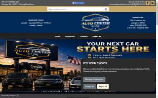 Auto Center NJ website