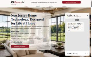 Bravo AV Home Theater and Home Automation NJ website