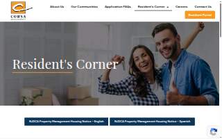 Corsa Management website