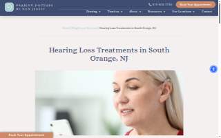 Hearing Doctors of New Jersey website