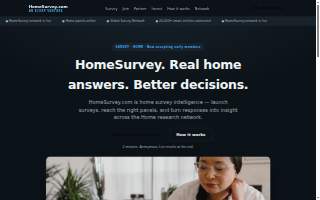 HomeSurvey.com website