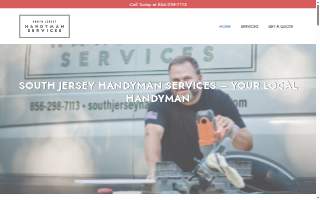 South Jersey Handyman Services website