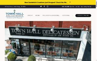 Town Hall Deli website