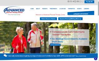 Advanced Physical Therapy And Rehab website