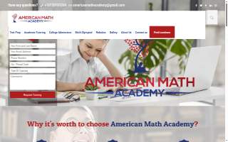 American Math Academy of South Plainfield website