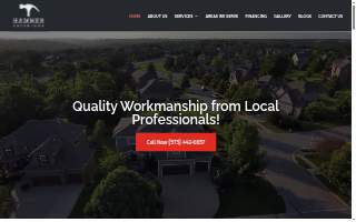 Hammer Exteriors website