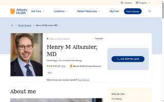 Henry M. Altszuler, MD website