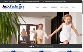 Jack Pedersen Realty website