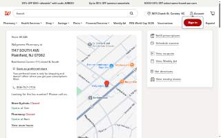Walgreens website
