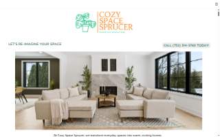 Cozy Space Sprucer, LLC. website