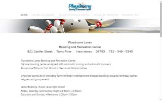 Playdrome Toms River of South River website