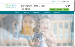 Tiefenbrunn Fortin & Tuck Pediatrics website
