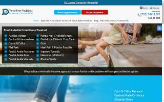 Toms River Podiatrist website