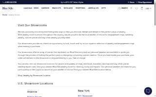 Blue Nile of Summit website