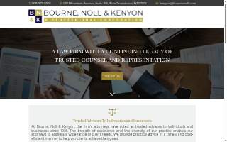 Bourne, Noll & Kenyon, A Professional Corporation website