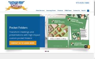 Chatham Print & Design website