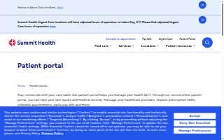 Health Summit Medical website