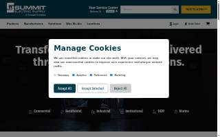 Summit Pet Supply website