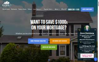 Summit Funding - Dave Steinberg Your Mortgage Guy website