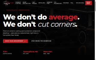 Top Elite Auto website
