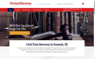 Vivian Demas Attorney at Law website