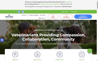 Westfield Veterinary Group website