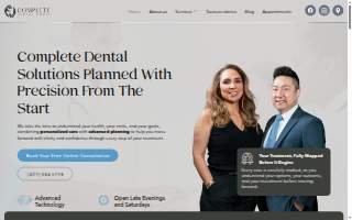 Complete Dental Works website