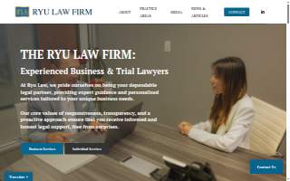 Ryu Law Firm | 류지현 이민변호사 website