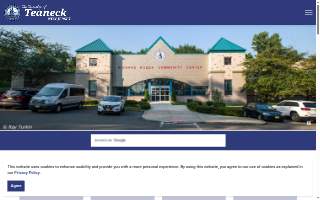 Teaneck Public Library website