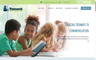 Teaneck Speech & Language Center website