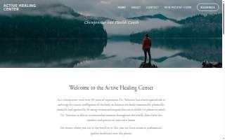 Active Healing Center: Tom Gustafson, DC website