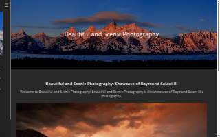Beautiful and Scenic Photography website