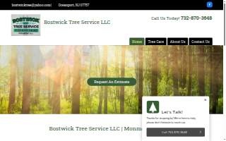 Bostwick Tree Services LLC website