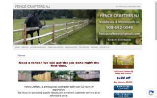 Fencecrafters of Tinton Falls website