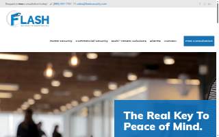 Flash Security Integrators INC website