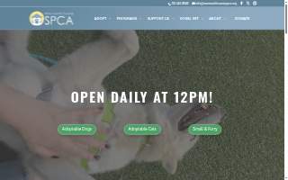 Monmouth County SPCA of Tinton Falls website