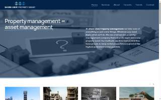 Shore View Property Management website