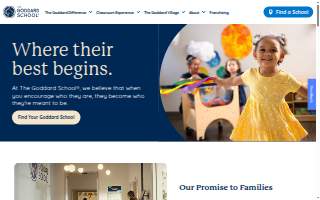 The Goddard School of Tinton Falls website