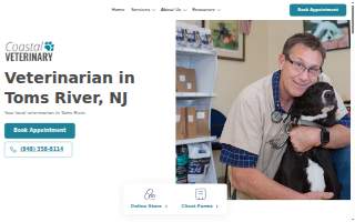 Coastal Veterinary website