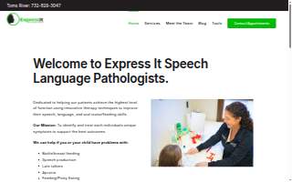 Express It Speech-Language Pathologists, LLC website