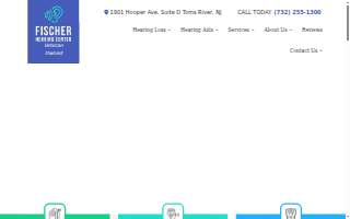 Fischer Hearing Center website